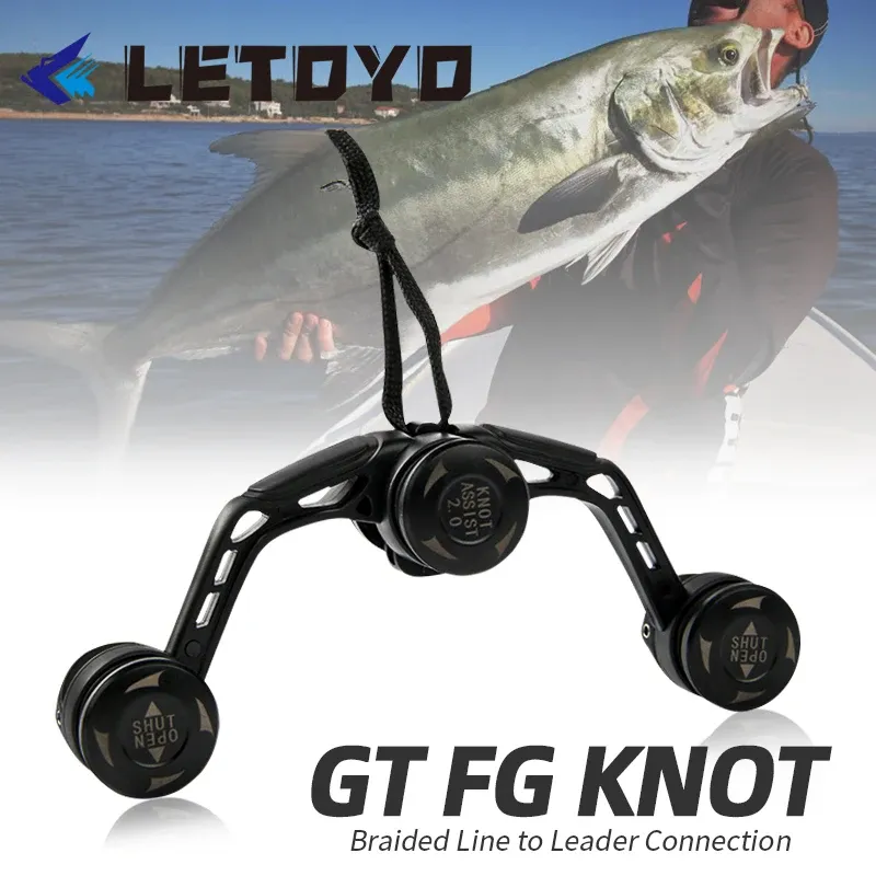 Strumenti Letoyo Annodatore da pesca Assistente per nodo Avvolgitore per bobina Gt Fg Pr Linea per annodare il filo Hine Giappone Attrezzatura per la lenza da pesca