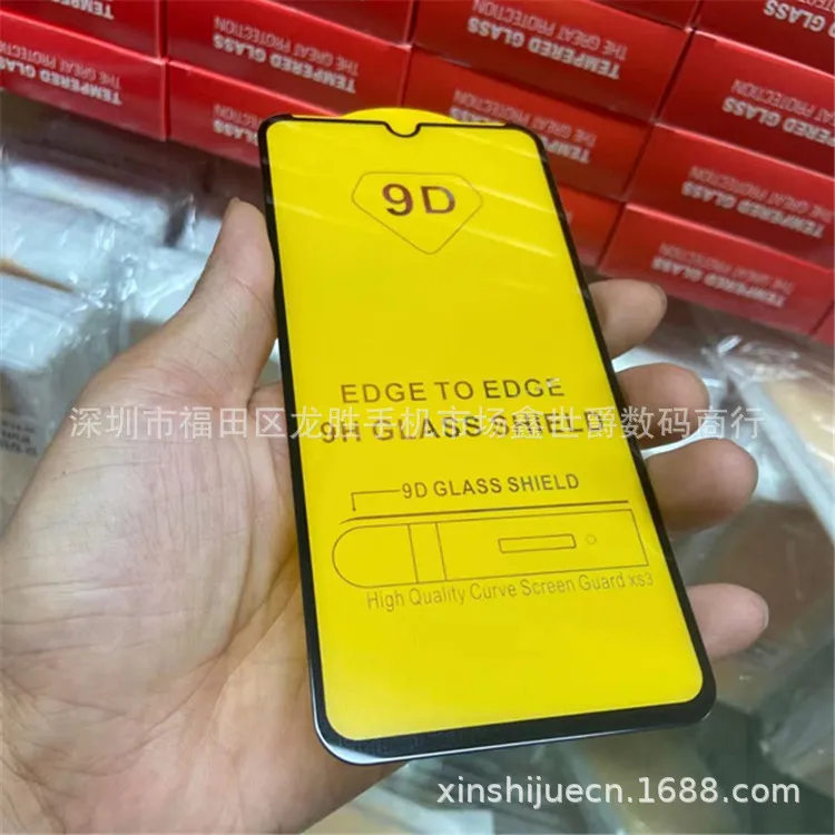 100pcs 9d غطاء الغراء الكامل لـ Apple iPhone 15pro 15Promax 14 14max 14promax 13 12 Mini 11 Pro Max XR XS Max Edge X 8 7 6 6S Plus SE2020 Praded Glass Screen