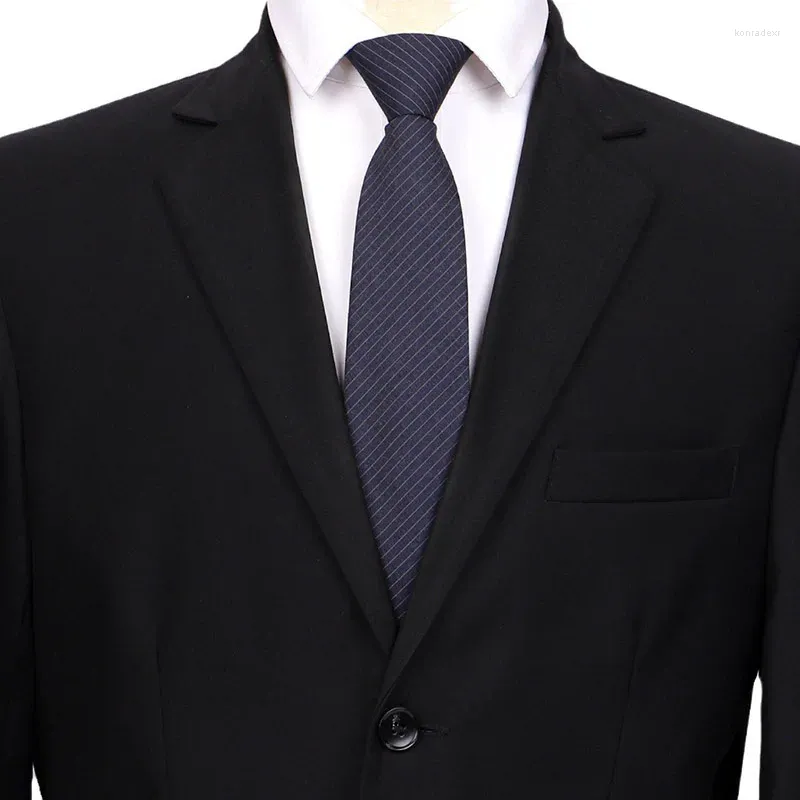 Bow Ties Men wełna krawat 7 cm Wysokiej jakości koreańska moda młodzież Business Rekrutura luksusowy teksturę klasyczne akcesoria do paski