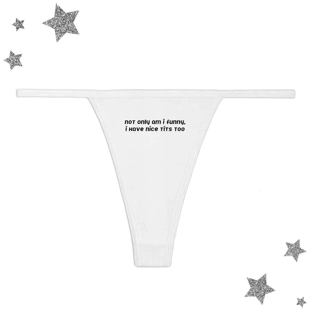 Women Sexy Y2k Panties Harajuku Aesthetics Letter Print Punk T Back Grunge  Goth Vintage G String Casual Streetwear Thong E Girl From Productt, $24.59