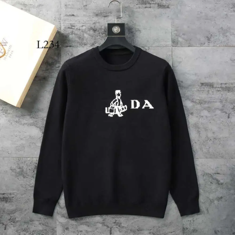 Sweater Hoodie Men's Designer Allover Letter Quality Tech Fleeces Sweaters Tryckt Otton Knit Crewneck Men Women Letter Paris Sportkläder Fler stilar Välj 51