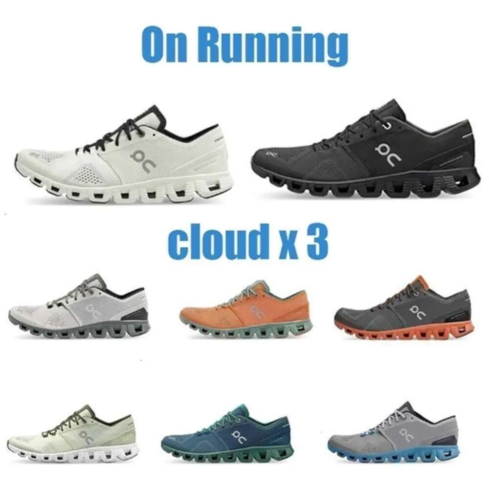 Высокое качество 2023 Running X on 3 повседневная обувь для мужчин и женщин кроссовки Cloudnova черный сплав серый Aloe Storm Blue