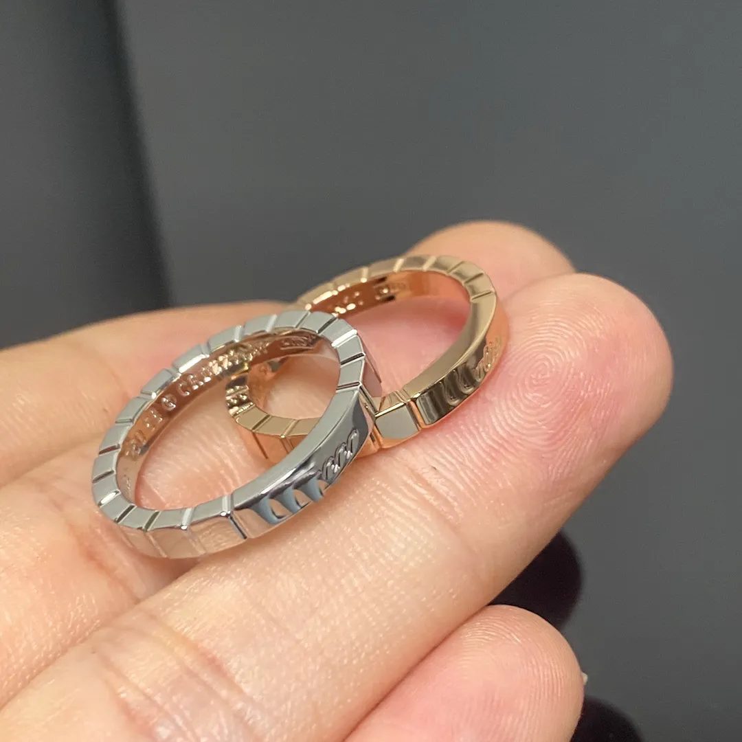 Bague bloc de glace avec lettres d'amour, bijoux à la mode, cadeaux de Couples pour hommes et femmes, cadeau de mariage, de fête d'anniversaire, de Festival