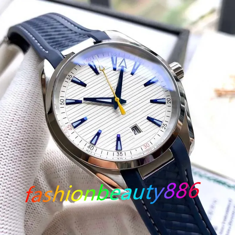 U1 Kvalitet 150 m män Mens Relogio Luxury Watch Sports VVSFACTORY 8900 Automatiska klockor Mekaniska dyker Handlikar Gummiband