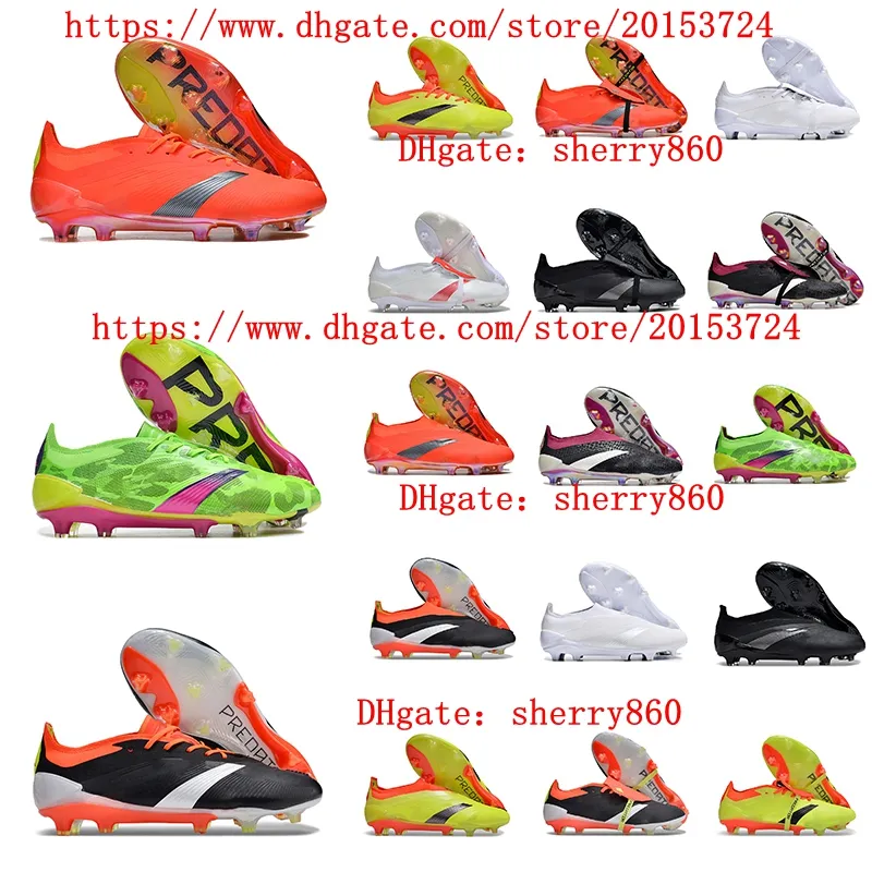 Fußballschuhe Elitees Tonguees FG Stollen LACELESS Fußballschuhe Scarpe Calcio Herren fester Boden Botas De Futbol rot lila