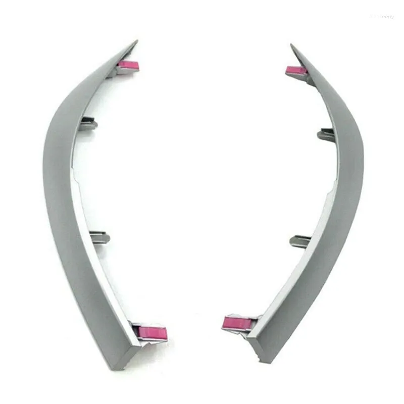 Accessoires intérieurs 2 pièces bande de couverture de garniture de tableau de bord pour Toyota Corolla Altis 2009 2010 2011 2012 2013 pièces de style de voiture de contrôle central