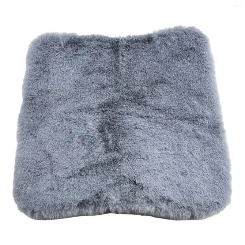 Housses de siège de voiture, coussin avant élastique en peluche, chaud et épais, facile d'entretien, plusieurs peaux de mouton à installer, pour le bureau