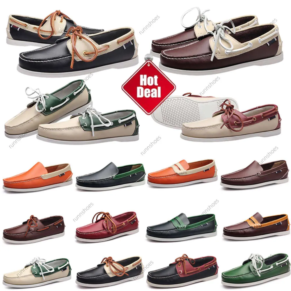 Nouvelle marque de luxe motif imprimé hommes chaussures habillées plat chaussures décontractées bureau d'affaires Oxfords en cuir véritable designers boucle en métal mocassins en daim Eur 38-45