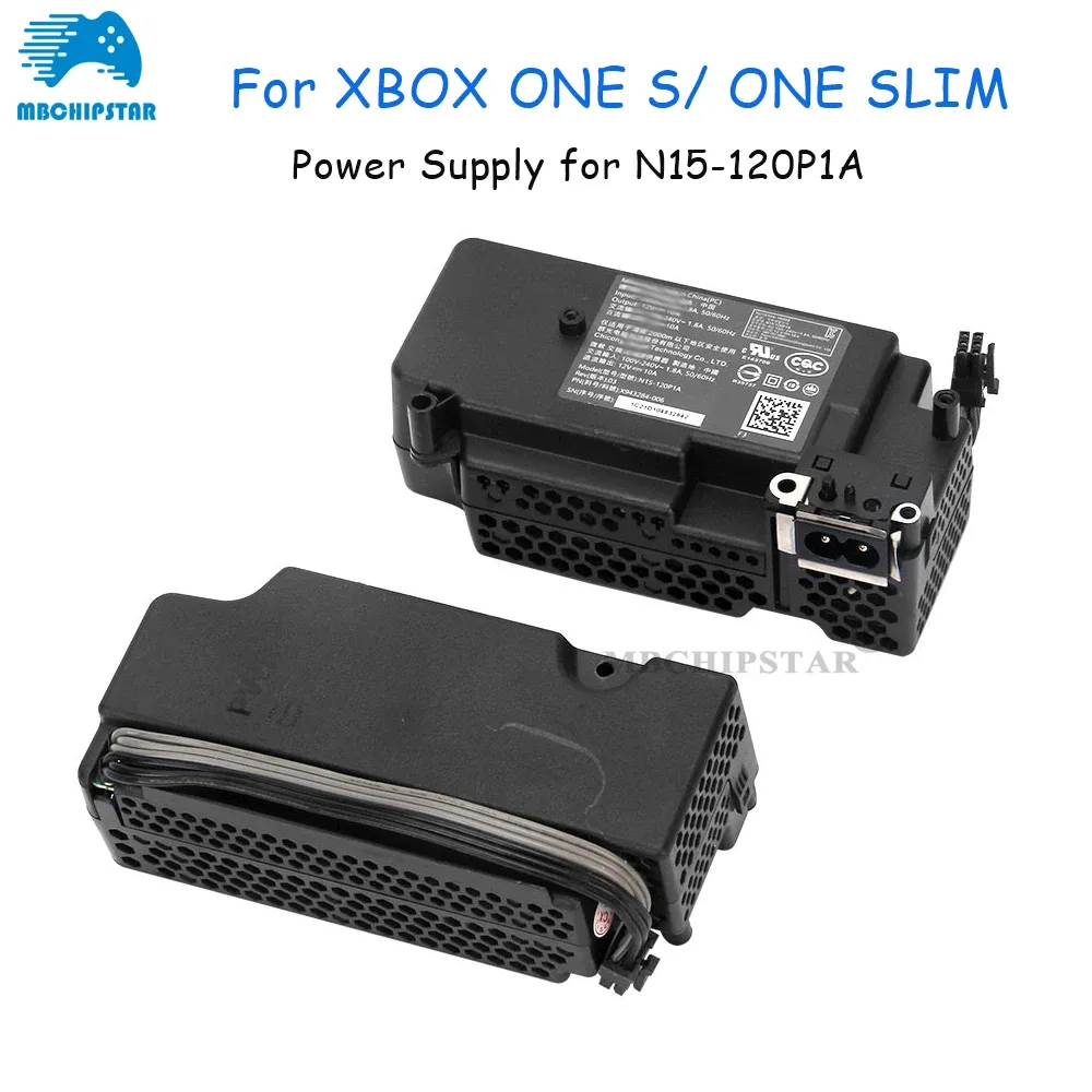 Supplys Dropshipping AC Adapter for Xbox One S Replacement Power Supply 100V240V Game Parts Internal Power Board for N15120P1A