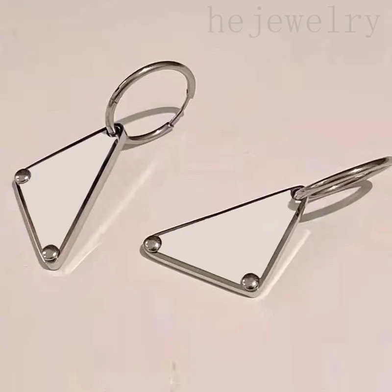 Pendantes jolies boucles d'oreilles design mode boucle d'oreille vintage lettre fine clip cerceau accessoires de fiançailles triangles bijoux boucles d'oreilles hommes simples ZB044 B4