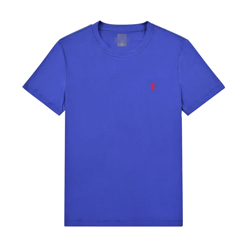 Fashion designer men's T-shirt short sleeved summer fashion high-quality T-shirt cotton embroidered pony brand pattern size S-XXL