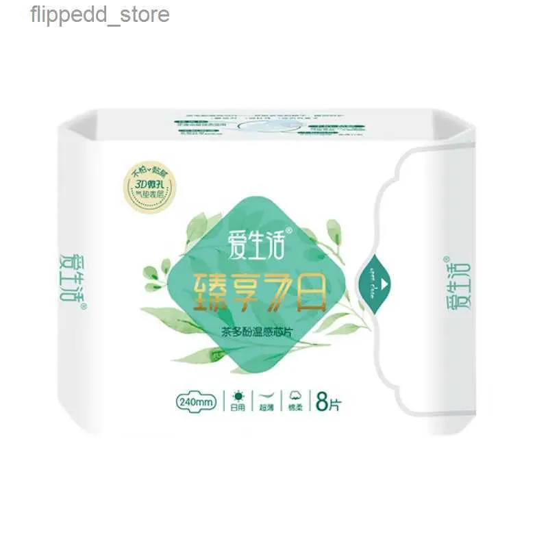 Higiene feminina frete grátis ervas absorventes femininos uso diurno absorvente higiênico chá polifenóis absorventes higiênicos 10 pacotes q240222