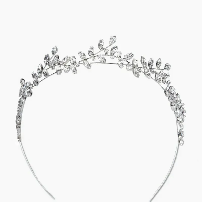 Bijoux Nouvelle mode simple strass de mariée Vine Band de cheveux Bande de coiffure Shiny Zircon Accessoires