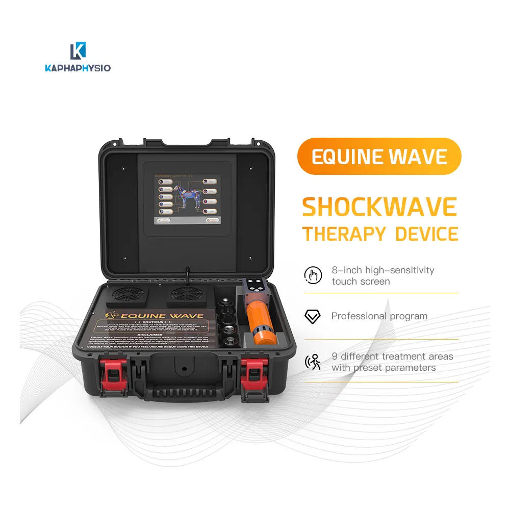 Intelect Puls ESWT eletromagnético para máquina de reabilitação veterinária eqüina
