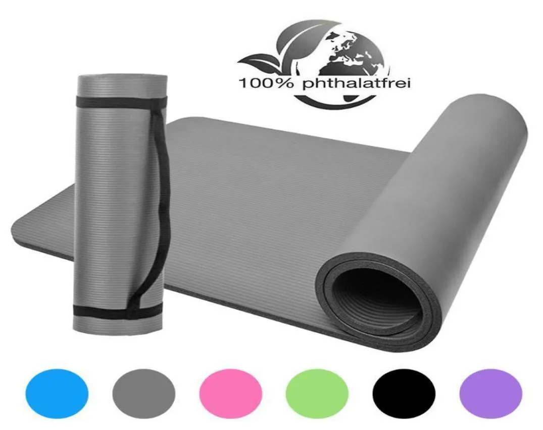 Yogamatte 183x61x1 cm Yogamatte Workout Gym Pat Fitnessgeräte Gymnastik Home Gym Fitnessgeräte Home Pilates7800332