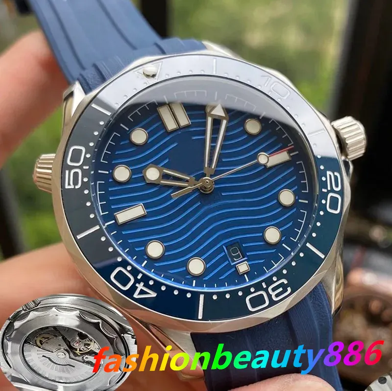 U1 TOP AAA Watch Ceramic Bezel Nttd 42 mm Men Orologio Sapphire Mens Watches Limited Automatyczne ruch mechaniczny Montre de Luxe Watch 300m WristWatches