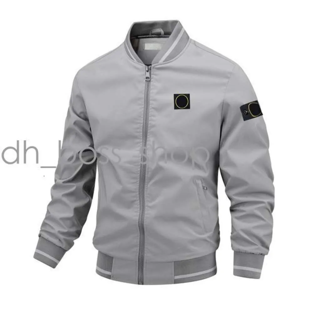 2023 Chaqueta casual para hombre Otoño e invierno Abrigo cálido Simple Casual Tendencia suelta Ropa Color sólido Diseño de lujo Piedra al aire libre Rosa 677