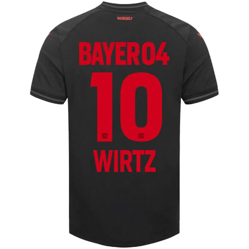 Bayer 04 Wirtz 10 ユニフォーム 2024/2025 Bayer 04 Wirtz 10