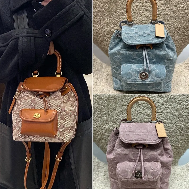 Bolsa de bagagem de designer masculina e feminina bolsa de viagem elegante bolsa de grande capacidade clássica padrão bordado mochila de couro bolsa de embarque