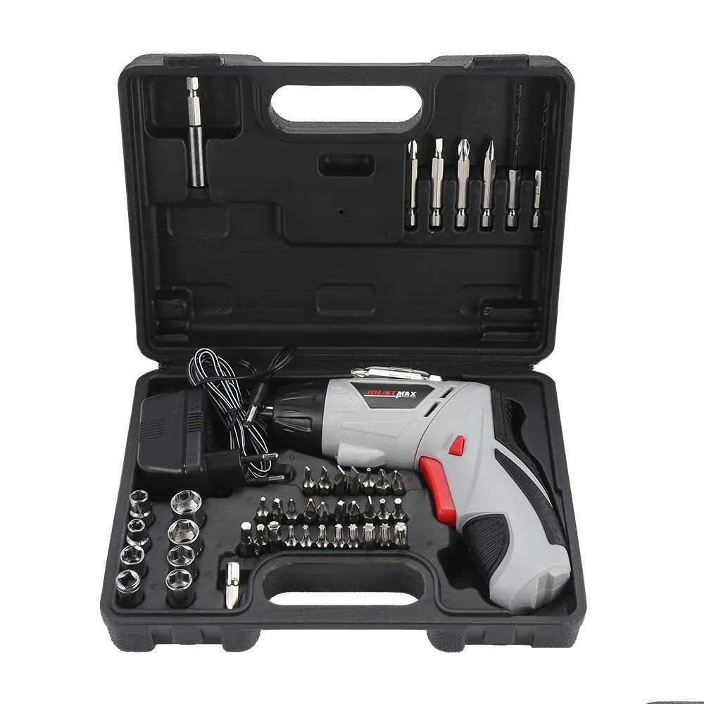 Professional Electric Screwdrivers 220 - 240V Rechargeable Screwdriver Drill Power Tools Cordless Rotary Tool With Bits Kits Set Dro Dh3Kj