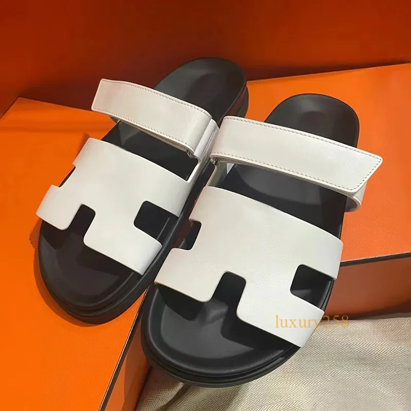 Chinelos de plataforma de praia designer mulheres homens verão sandale sapatos clássico marca casual fora de luxo camurça couro genuíno slides com caixa