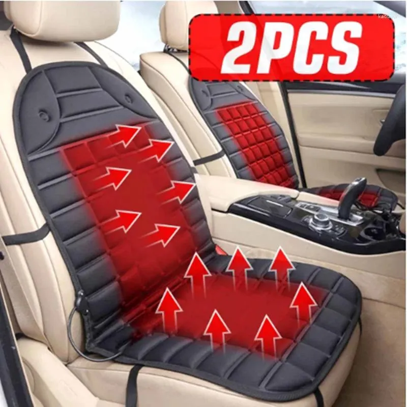 Car Seat Covers Cars Heater Cover Auto Electric Heating Mat Chair Pad 12V Heated Cushion Warmer