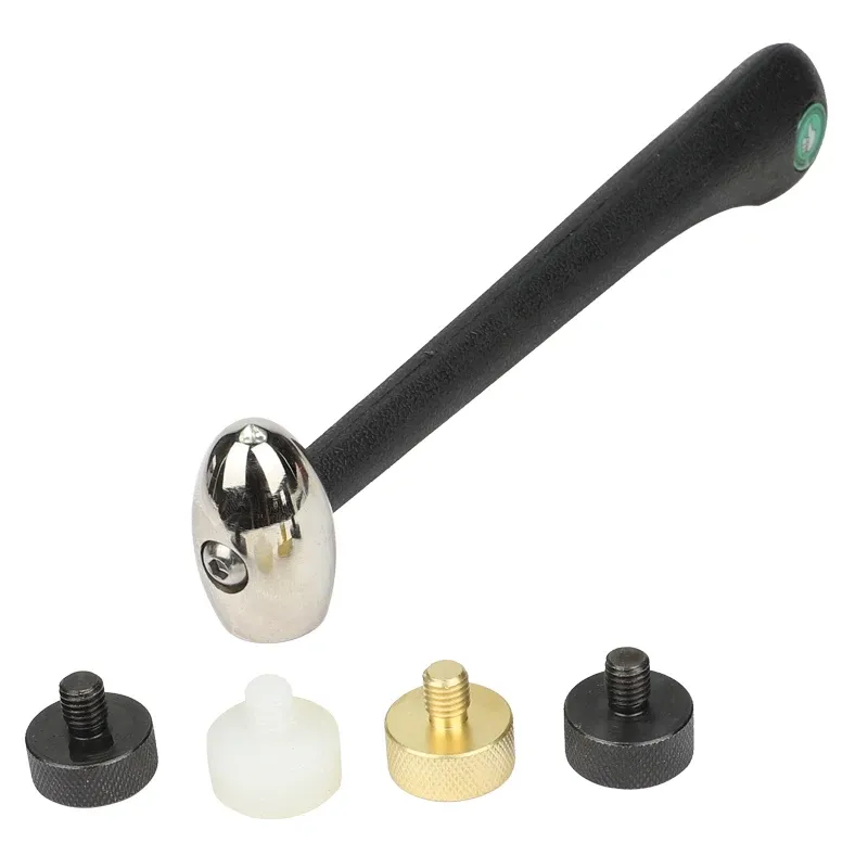 Equipaggiamento Multi Function 4 punte UFO Hammer per strumenti per gioielli Ustrimi per la mano Hammer con Testa Dia 22 mm, lunghezza 220 mm