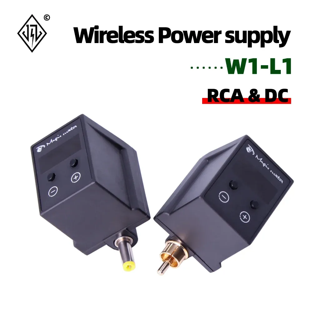 DRYERS NEW W1L1ポータブルタトゥーパワーディスプレイHighcapacity Wireless Power Lasts、Mini Tattoo Power Supply、Safety Reliable