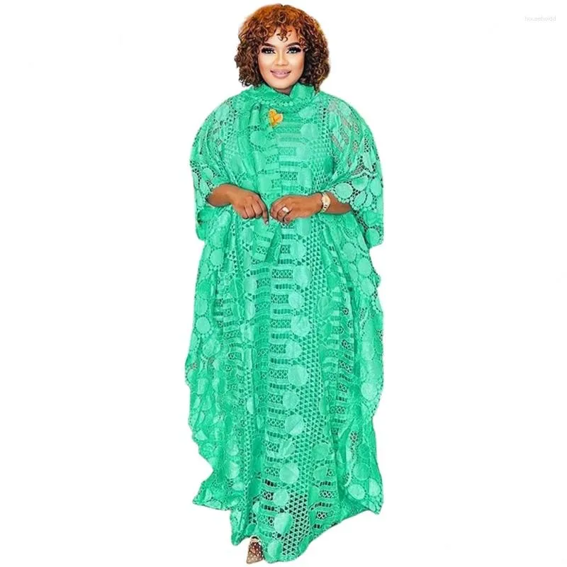 Ethnic Clothing 3 Piece Sets African Dresses For Women Dashiki Clothes Robe Marocaine Luxury Dubai Kaftan Abaya Muslim Hollow Out Maxi Dress