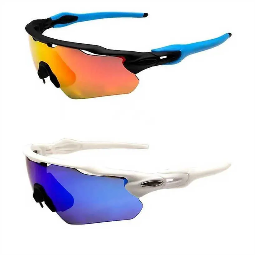 Polariserande cykling solglasögon 9001 Vindtät UV400 Sports ekglasögon MTB MENS OCH WOMENS Outdoor Electric Bike Riding Eye Protection med Box 1C52 3DJL WQEM