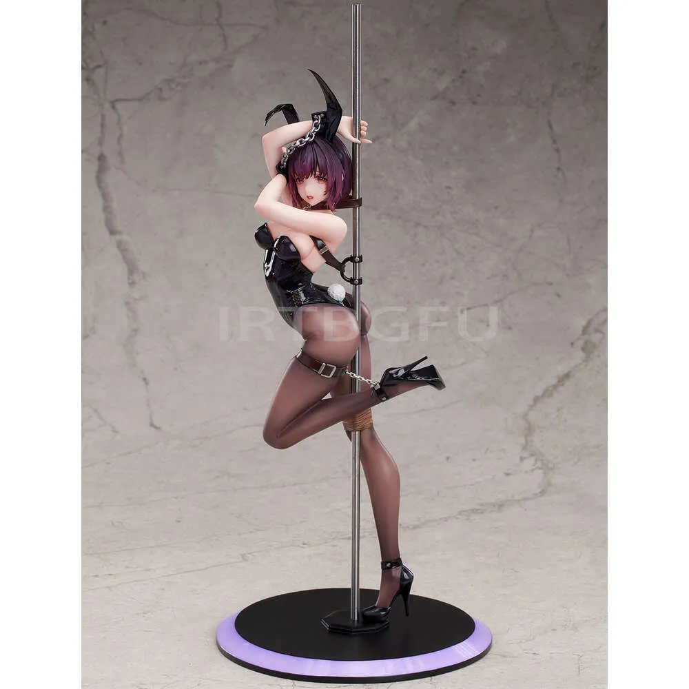 Anime manga freewillstudio bunny 1/7 bull fots japan shizuku luna design japansk anime pvc action figur leksak spel samlarobjekt modell docka