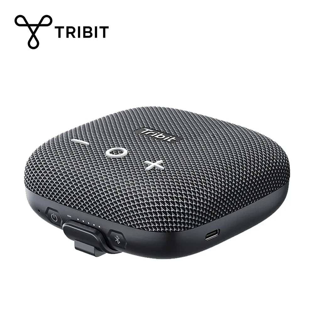 Hoparlörler Tribit Stormbox Micro 2 Taşınabilir Bluetooth Hoparlör Derin Bas IP67 Su Geçirmez Dış Mekan Kablosuz Bisiklet, Yürüyüş İçin Küçük Hoparlör