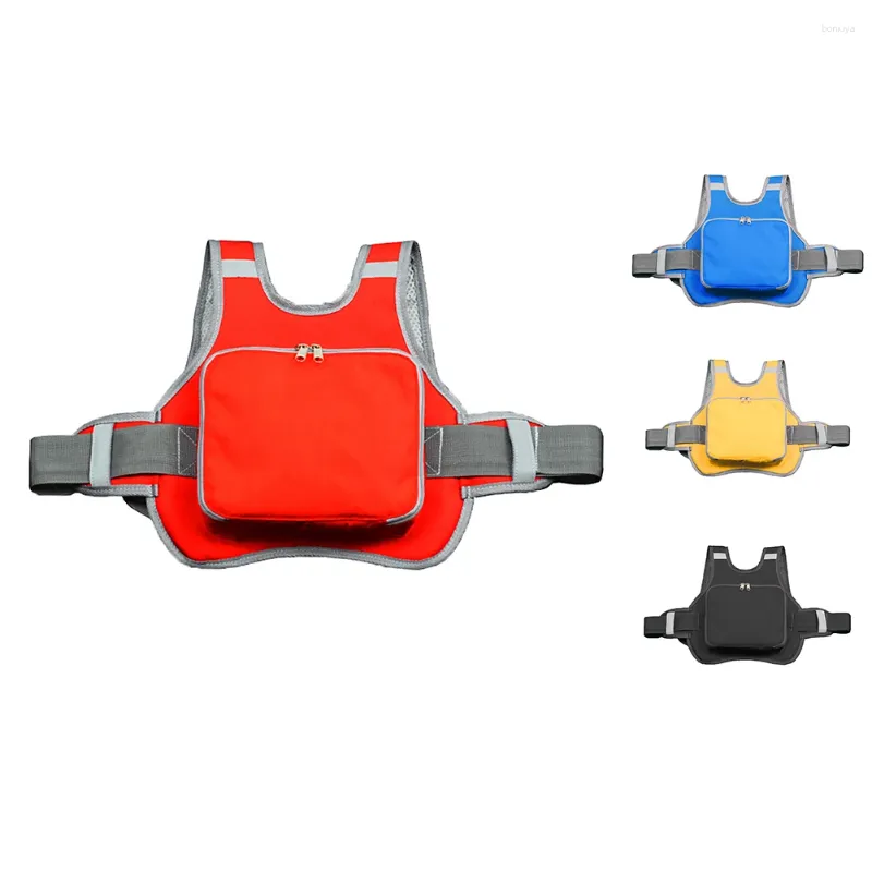 Ceinture de sécurité pour vêtements de moto pour enfants, conception réfléchissante sûre, sangle de cyclisme pour enfants avec boucles réglables, harnais, sac à dos