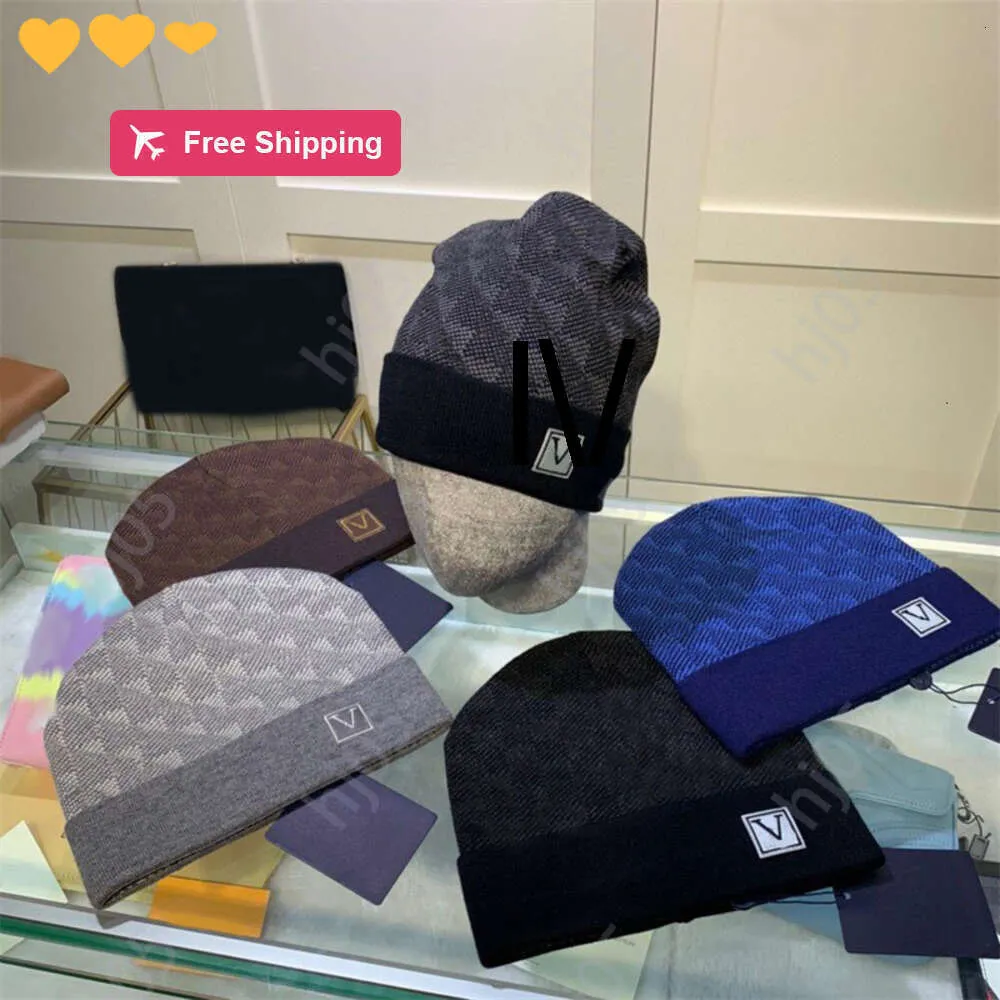 aplaid designer beanie designer chapéus para homens gorros de malha chapéu de inverno queda crânio térmico boné de esqui viagem clássico gorros de luxo marrom preto cinza manter aquecido 1plwqsa