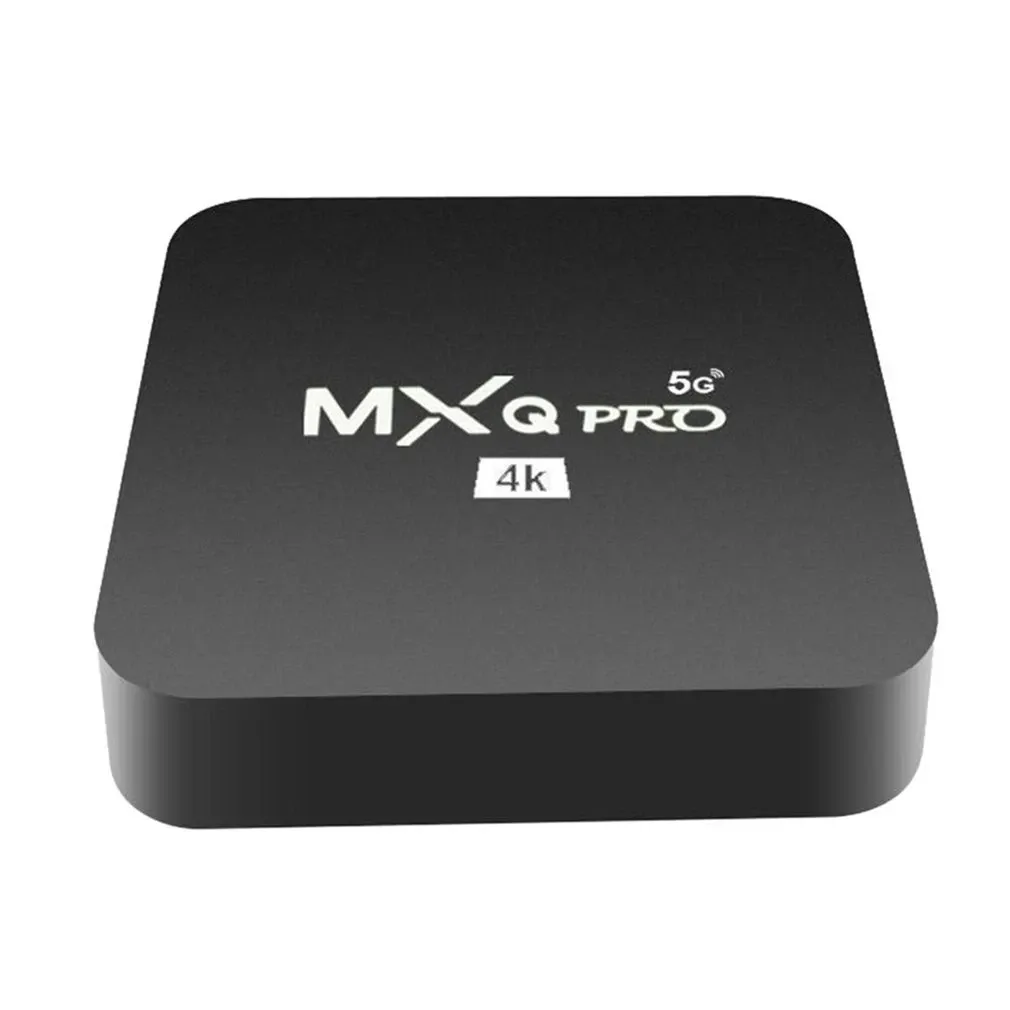 Mottagare TV Box Android 11.0 S905L 2.4G 5G WiFi 8GB RAM 128 GB ROM YouTube Media Player MXQ Pro 4K Set Top Smart TV Box