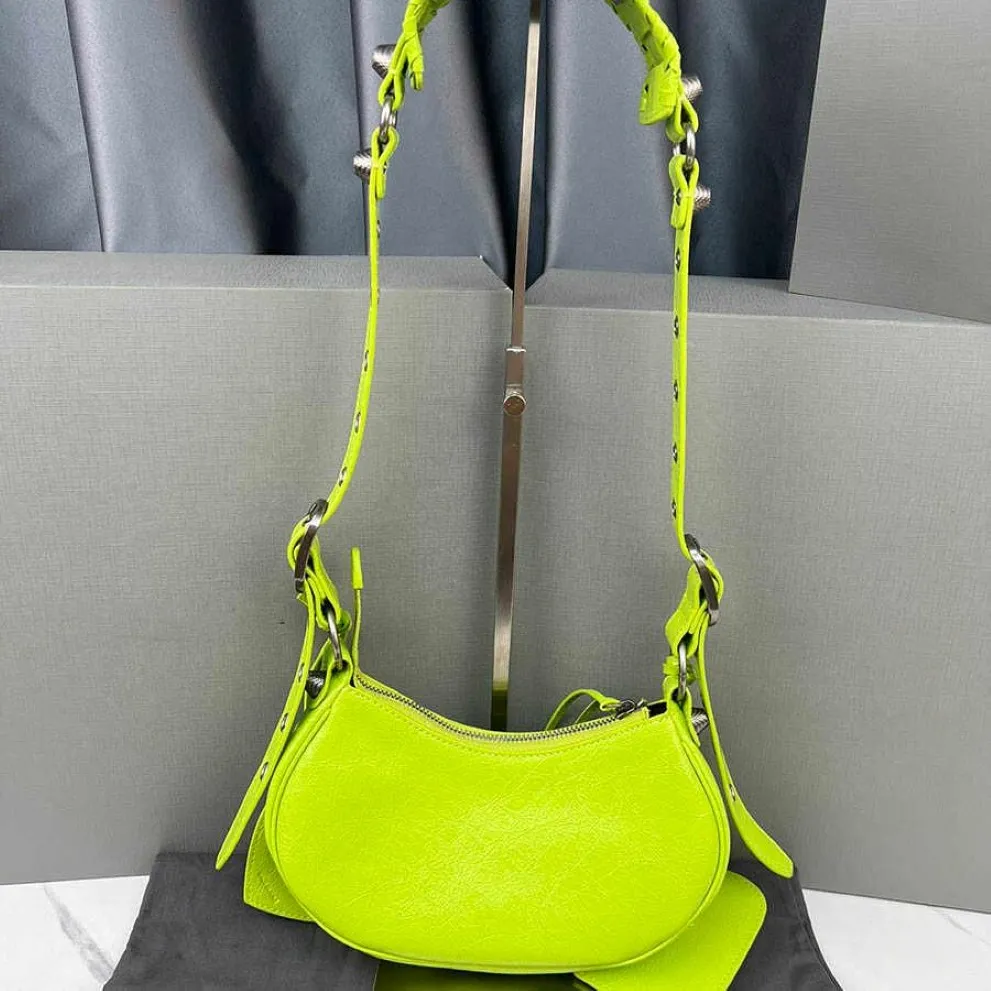 Zandloper Vrouwen Dame Meisje Tas Crossbody Designer Balencaig Klinknagel Zakken Le Cagole Enkele Onderarm Mode Schouder258n