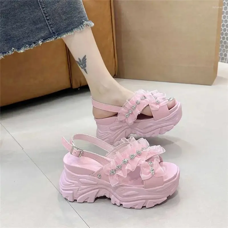 Slippers Massive Thick Bottom Luxury Designer Slipper Silver Sandals Women Shoes Woman Sneakers Sport Class Boti High End