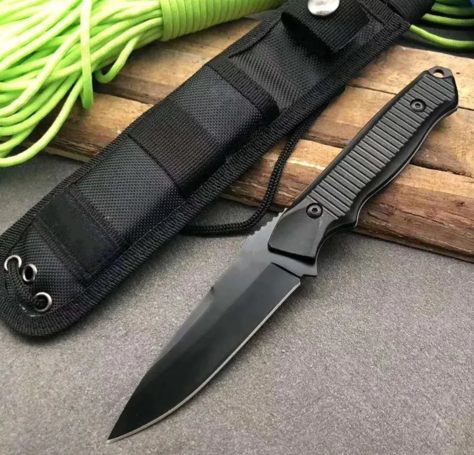 BM 140BK Hunting Tactics Fixed Blade Knife Outdoor Camping Fishing Hunting Self-Defense Straight Knives EDC Portable Tools 15002 15006 15600