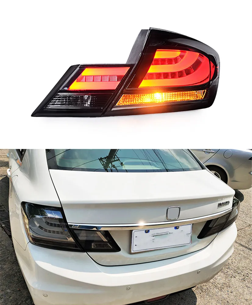 LED Lights For Honda Civic Premium LED Tail Light Assembly For