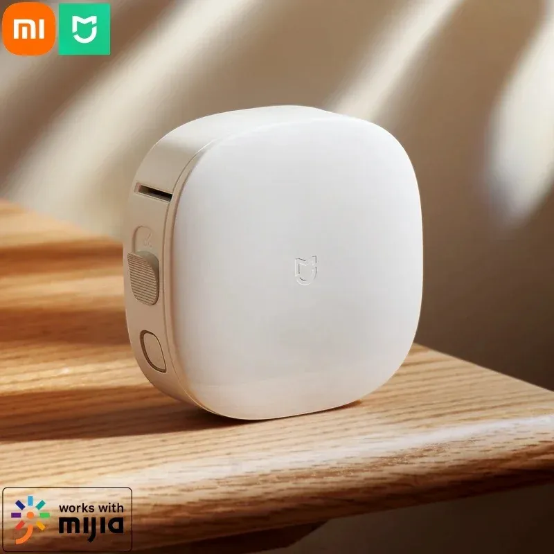 Xiaomi MijiaスマートラベルメーカーマシンミニポケットサーマルワイヤレスラベルプリンターすべてのDIY日付ステッカーMihomeアプリ