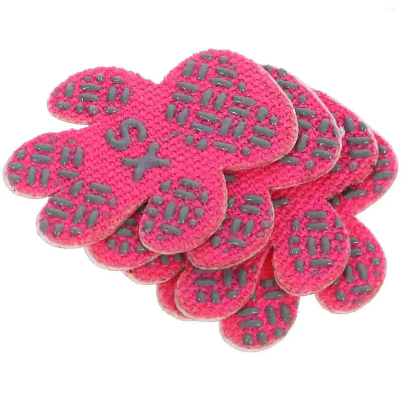 Dog Apparel 4 Pcs Non-slip Protection Pad Stickers Silica Gel Wear Resistant Foot Patch