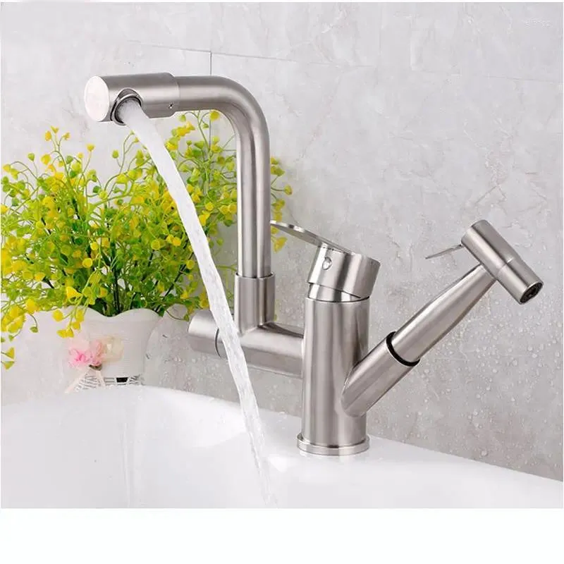 Banyo Lavabo muslukları Çektirme Havzası Museti Özel Tasarım Mikser Sprey Su Tabancası Kolay Temiz