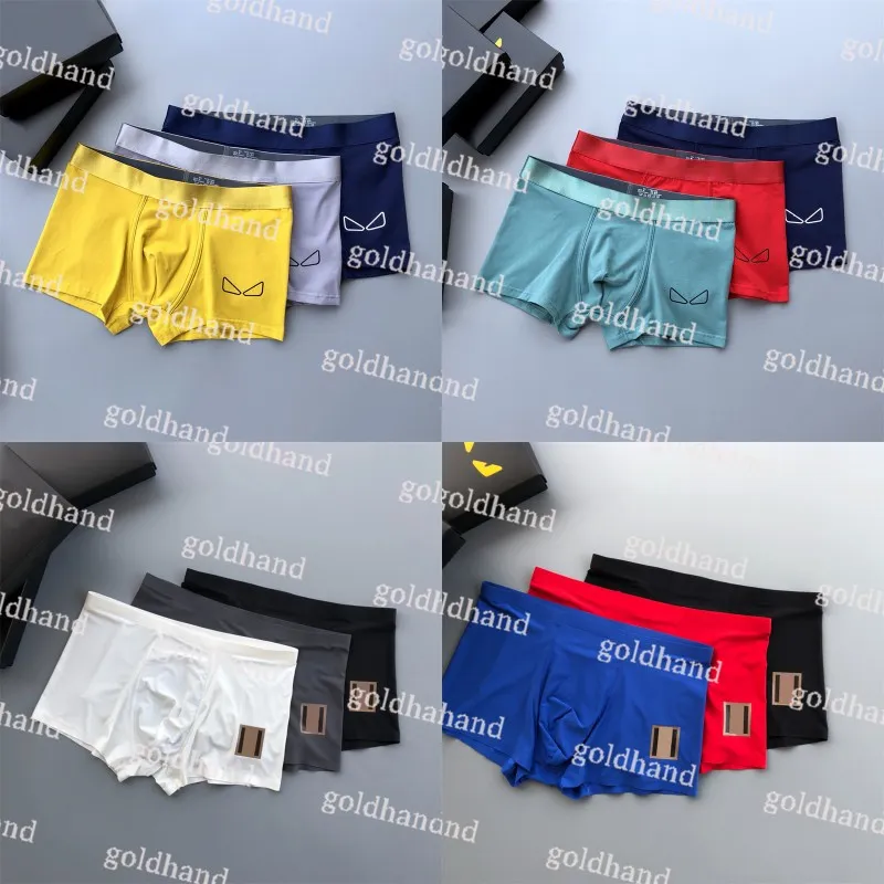 Hochwertige Herren-Boxershorts, Designer-Unterwäsche mit Briefdruck, Herren-Boxershorts aus Baumwolle, Modal-Unterhose