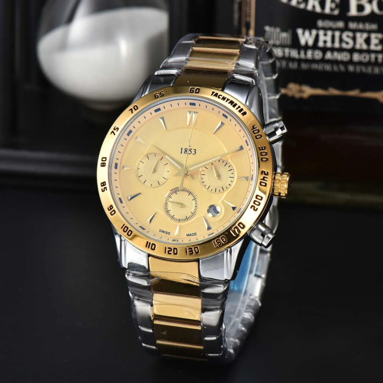 1853 Luxury Classic Men's Watch Designer Men's Watch Tissotty Mechanical Automatic Watch Fashion Watch 904l Rostfritt stål Rem Montre de Luxe armbandsur