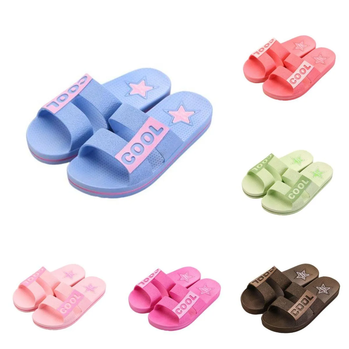 High quality designer Sandals for men women Triple black white Blue Red pink Leather Platform mens womens slippers trainers Homemade brand Made in China