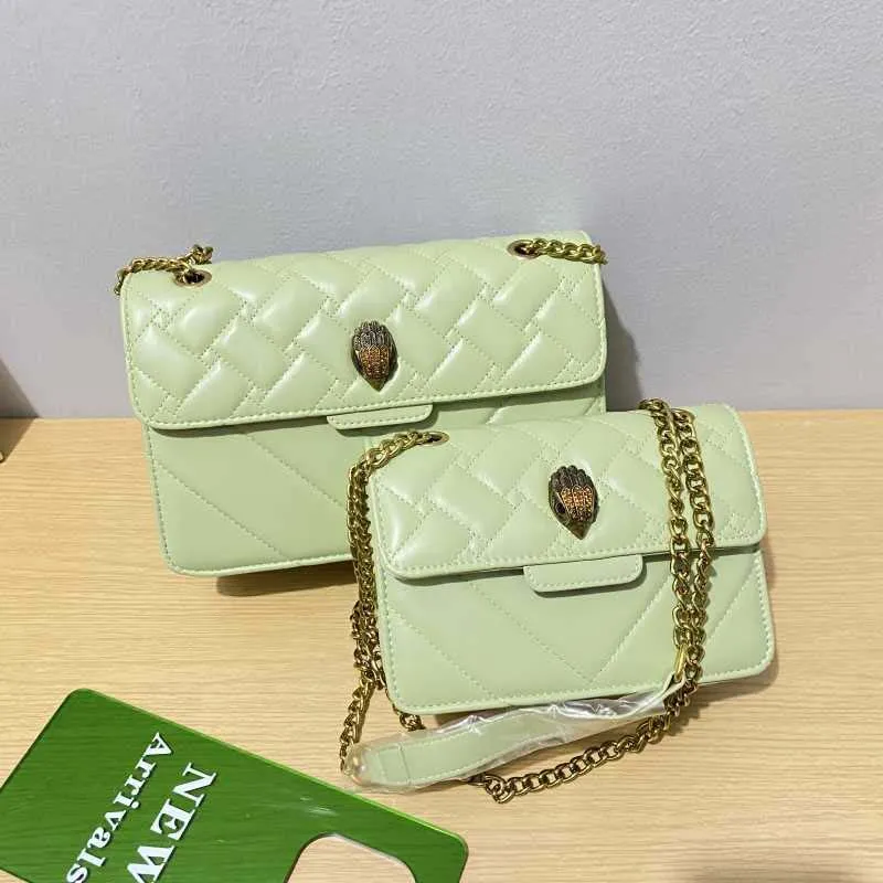 Tasarımcı Çanta Vintage Full Deri Tek Omuz Çantası Sling Tote Cüzdan Para Çanta Zinciri Çanta Kartal Baş Crossbody Lady Cüzdan Cüzdan Debriyaj Tasarımcı Çanta