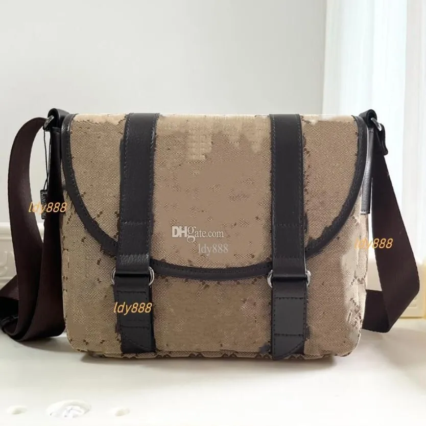 Luxurys män designers väskor designer mens väska messenger väskor för man kvinnor kapacitet canvas väska strand handväska axelväskor skönhet259j