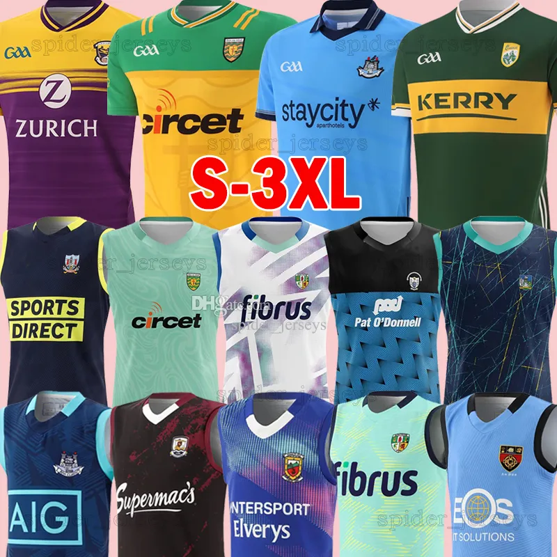 2024 Wexford FC Rugby-Trikots 23 24 GAA Weste Antrim Dublin Berliner Kekri Donegal Celtic Cork Cork Clare Cavan Antrim Fußballtrikots S-3XL