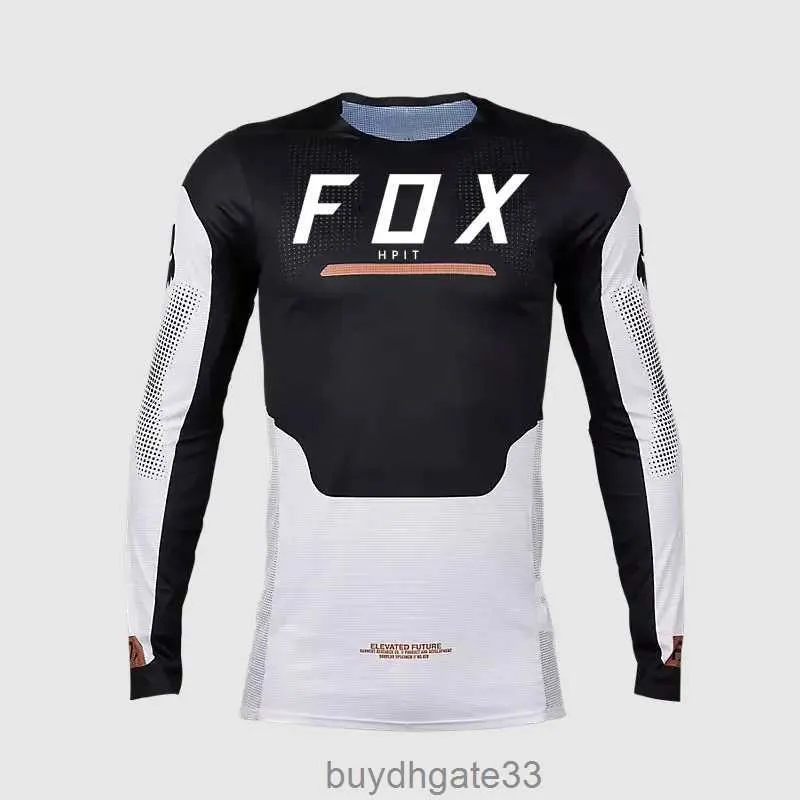 5958 T-shirt da uomo Motocross Mountain Enduro Abbigliamento da bici Bicicletta Moto Downhill T-shirt Fox Teleyi Donna Uomo Maglia da ciclismo Mtb Hpit