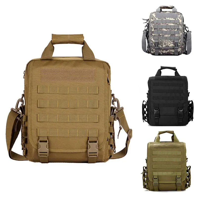 Mochila tático militar molle saco portátil mochila dos homens bolsa de ombro caça acampamento caminhadas saco de viagem saco do mensageiro